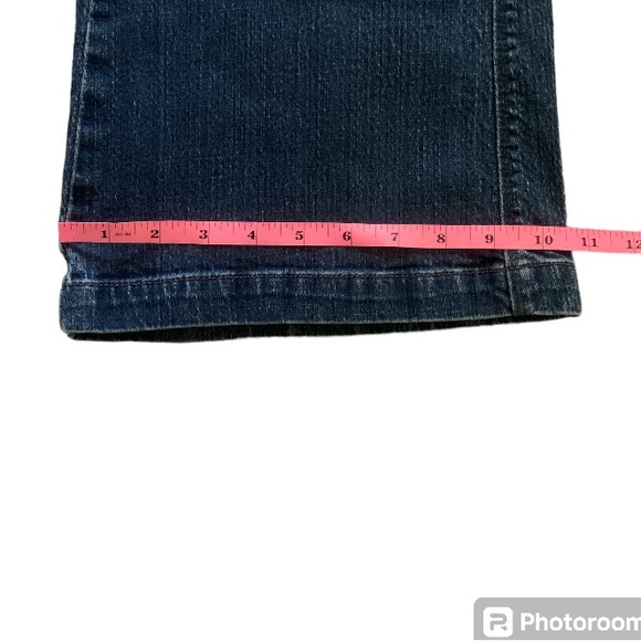 Lane Bryant Tighter Tummy Technology Boot Cut Jeans Size 14 Dark Wash - Picture 7 of 7